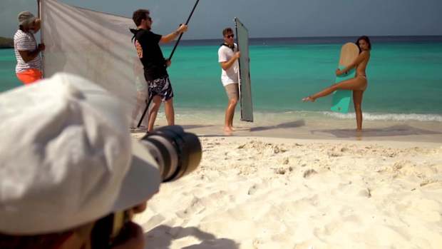 Barbara Palvin's Sexy poses in Curacao